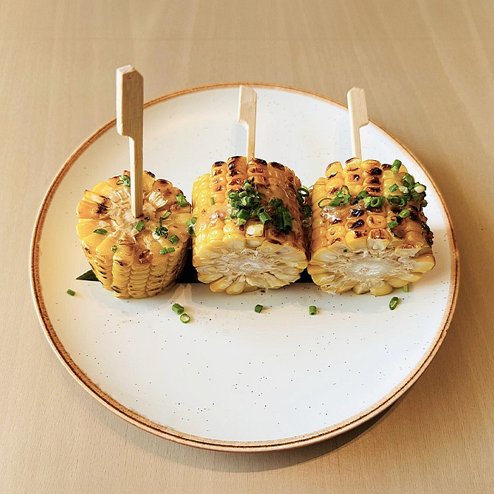 Bincho Skewer Corn