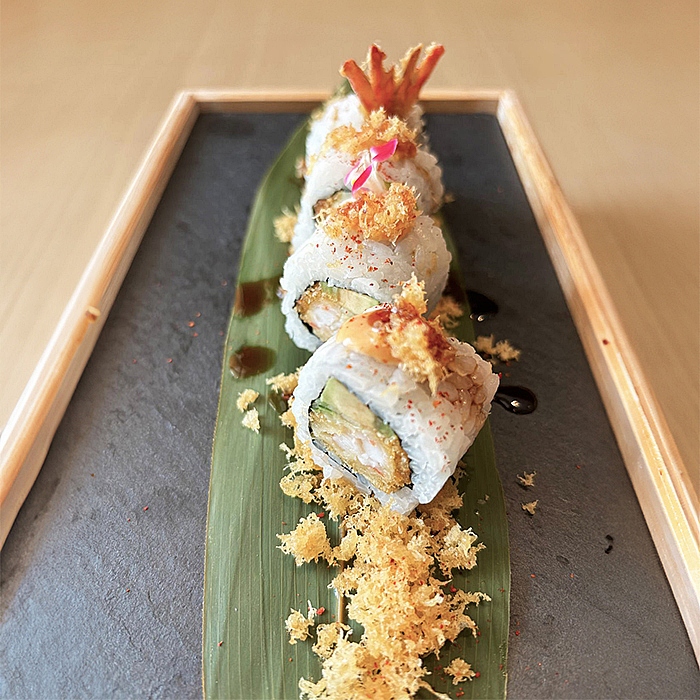 Bincho Sushi Roll Tempura