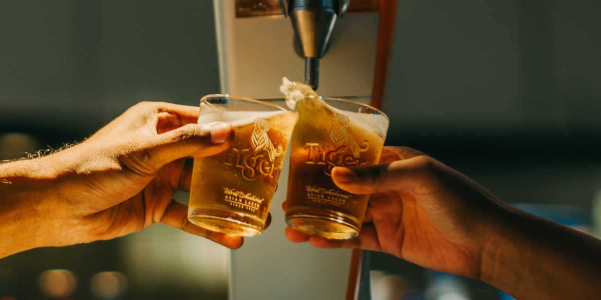 Grab Your Tiger Beer Tower for Just 59++ at Connections Lounge