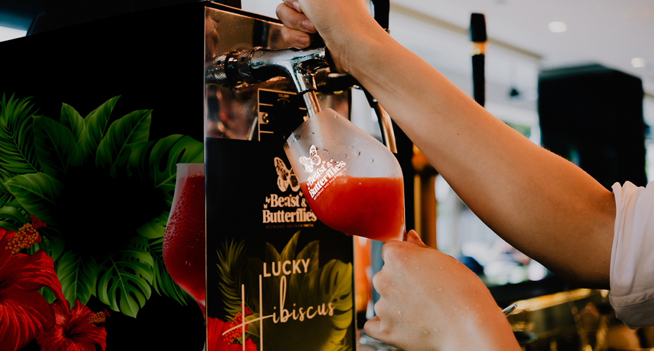 Lucky Hibiscus Beer Singapore