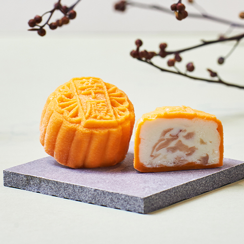 Snowskin Mooncake Lemon Lychee