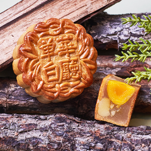 Traditional Mooncake White Lotus Single Yolk